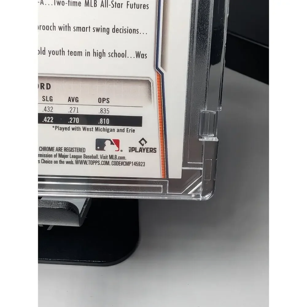 2026 Bowman Chrome Max Clark Orange Refractor /25 BCP-236 IT-20 Tigers Lot